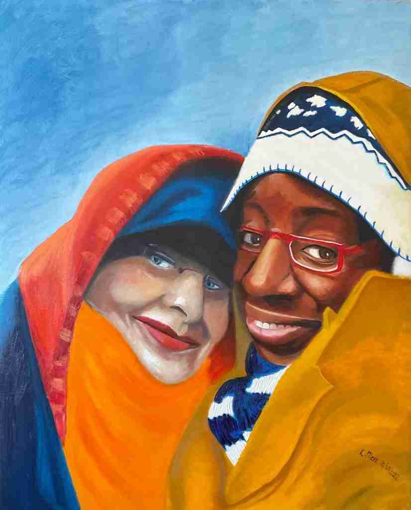 Classic Portrait of Karin & Liz