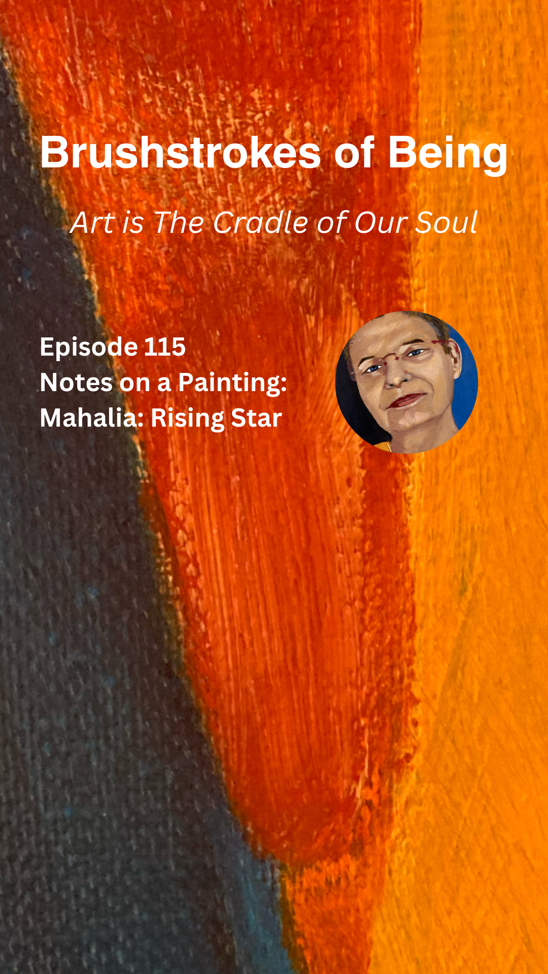 Notes on a painting: ‘Mahalia’